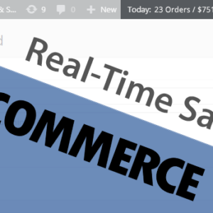 woocommerce real time revenue